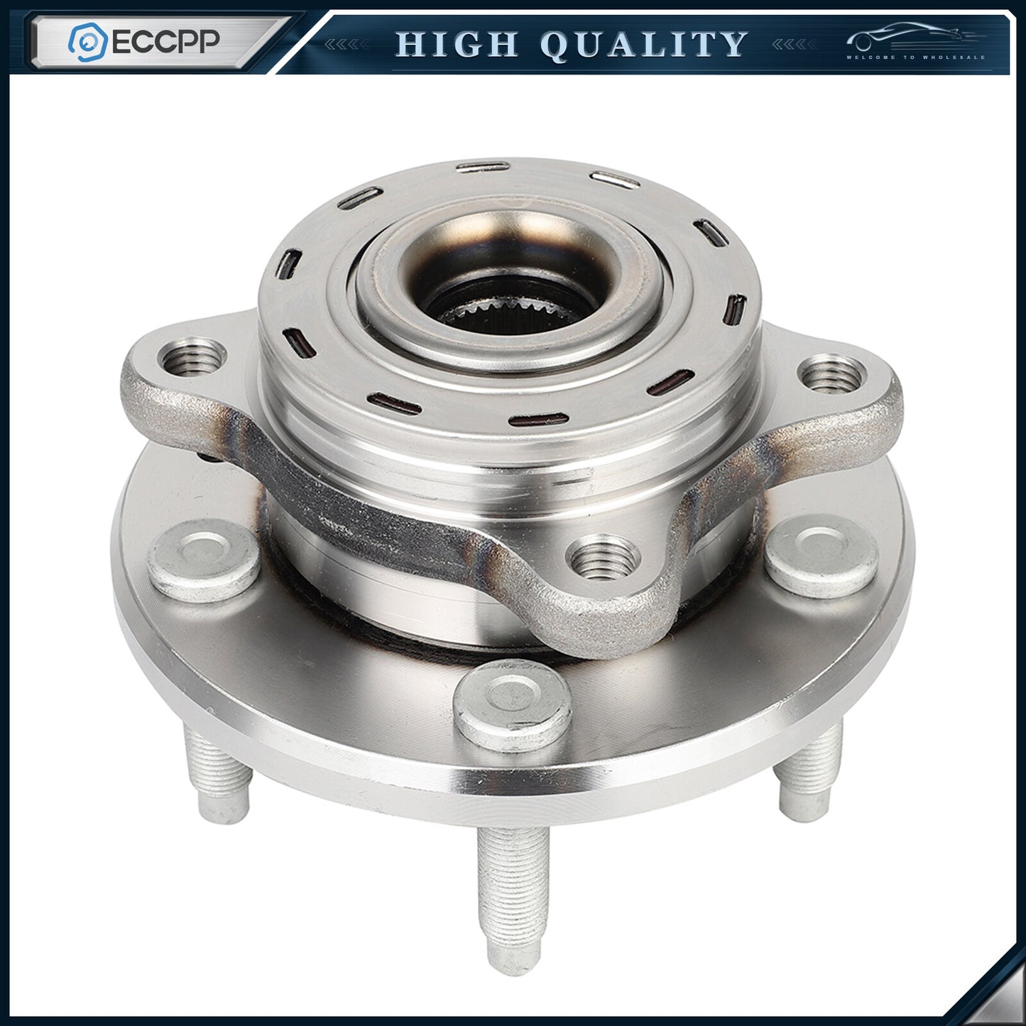 2Pcs Wheel Hub Bearings Assembly Front For 2005-2007 Ford Five Hundred Freestyle