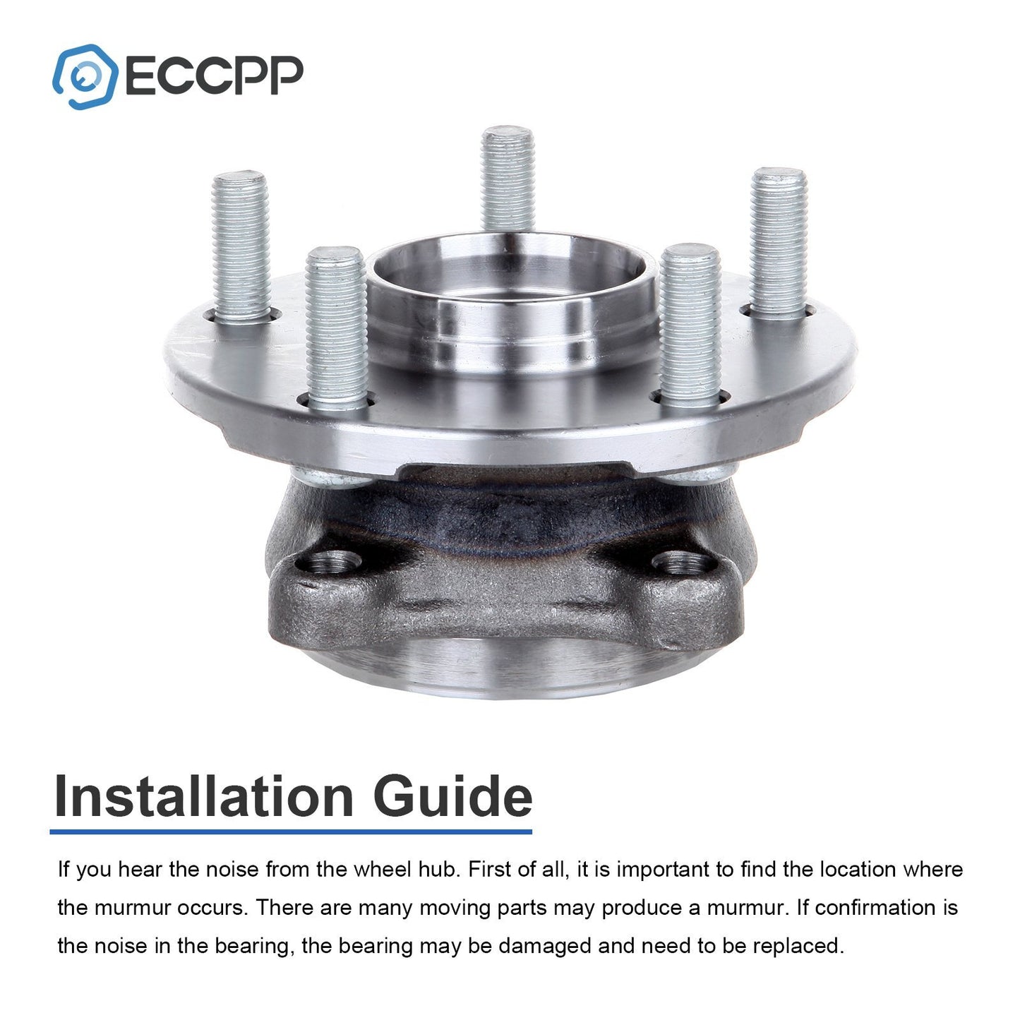 1Pc Wheel Hub Bearing Front For Toyota RAV4 3.5L 2006-2018 Scion tC Manual Trans