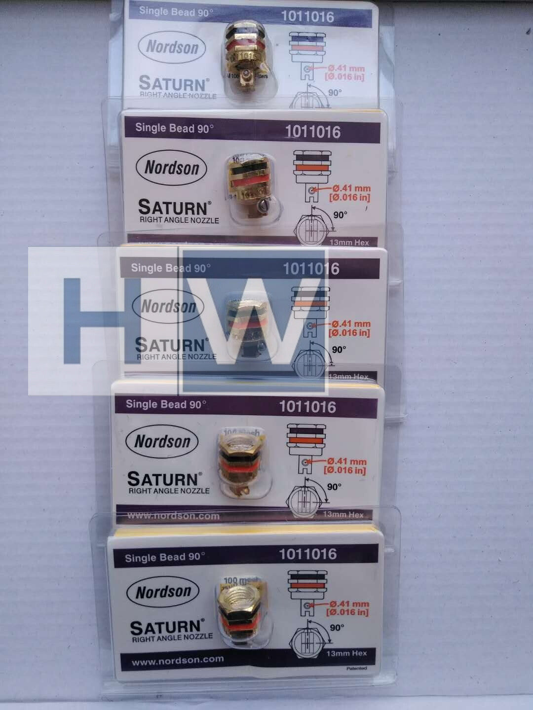 1PC Nord Son Nozzle 1011016 Hot Melt Adhesive Machine Single Hole Side Spray 90℃