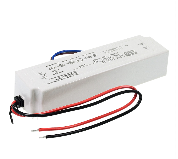 Mean Well switching power supply LPV-100 constant voltage IP67 LED 5V12V24V36V48