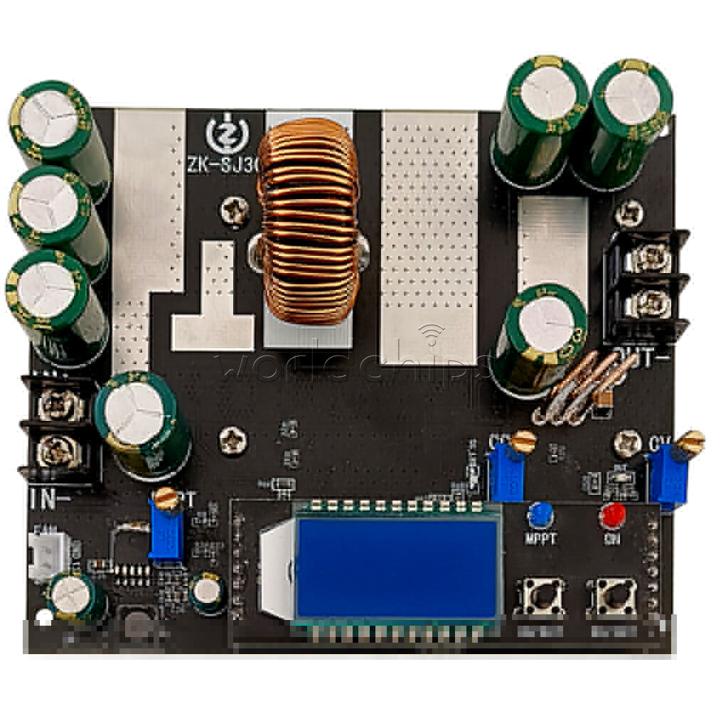 ZK-SJ30 700W Automatic Boost Buck Power Supply Module DC 6-80V to 1.3-78V 30A