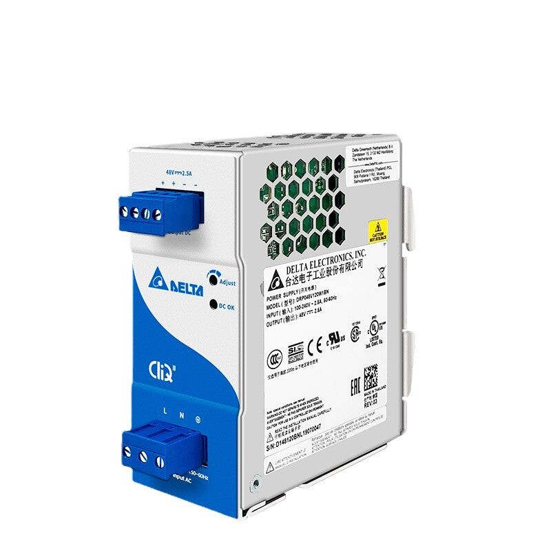 1pcs Delta DRP048V120W1BN 48V 2.5A 120W Rail Switching Power Supply
