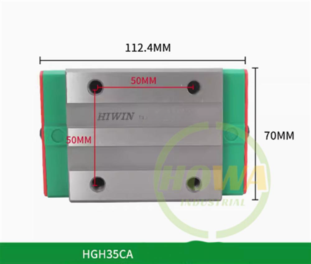 1/Piece  HIWIN Linear Guide Square Slider HGH45CA