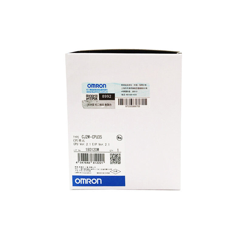 1PCS OMRON CJ2M-CPU35 PLC Automation Controls Module