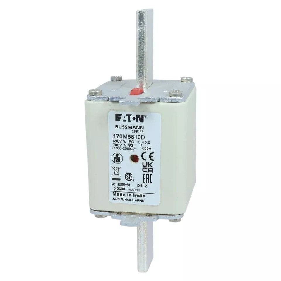 1PC For Eaton Bussmann 170M5810D 500A 690V Power Module Fuse