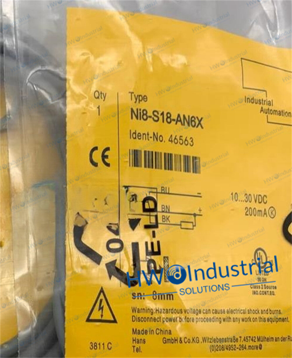 1/Piece  NI8-S18-AN6X Turck Proximity Switch Sensor