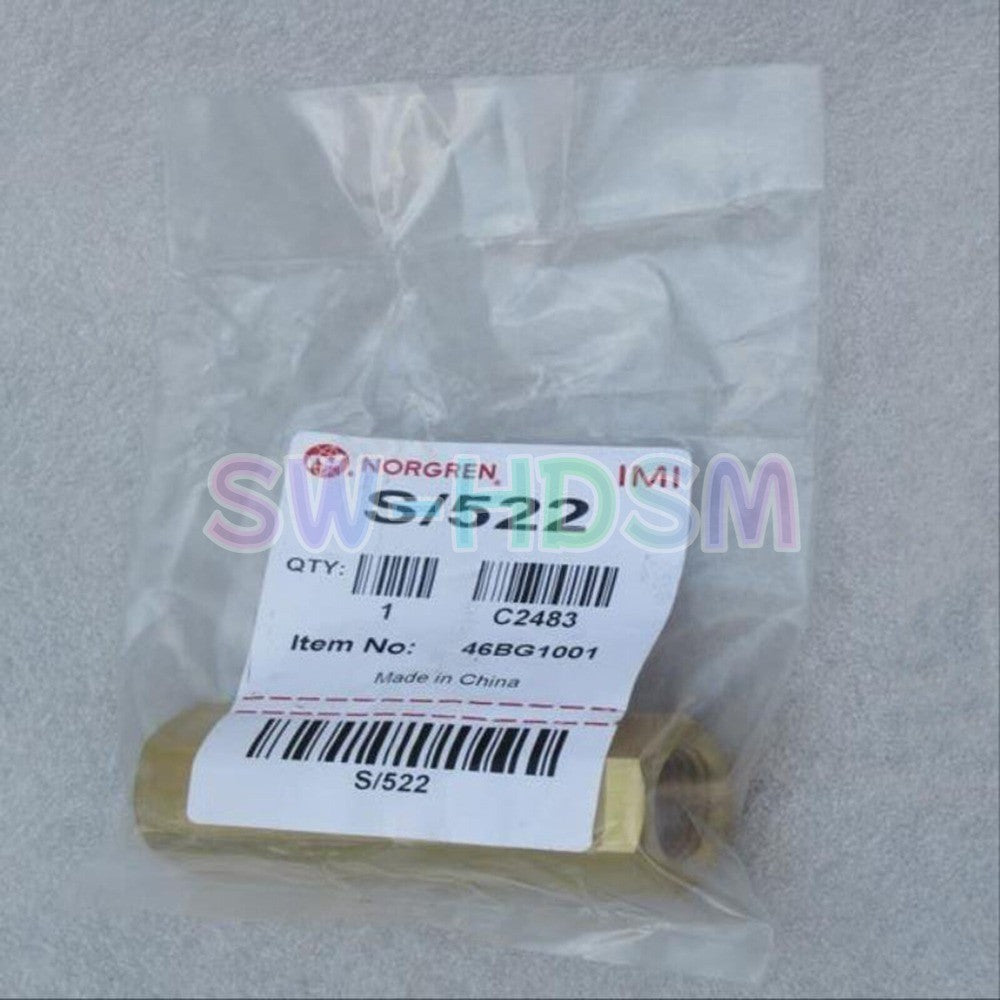 1PCS  for NORGREN S/522 One-way Valve Freight Free