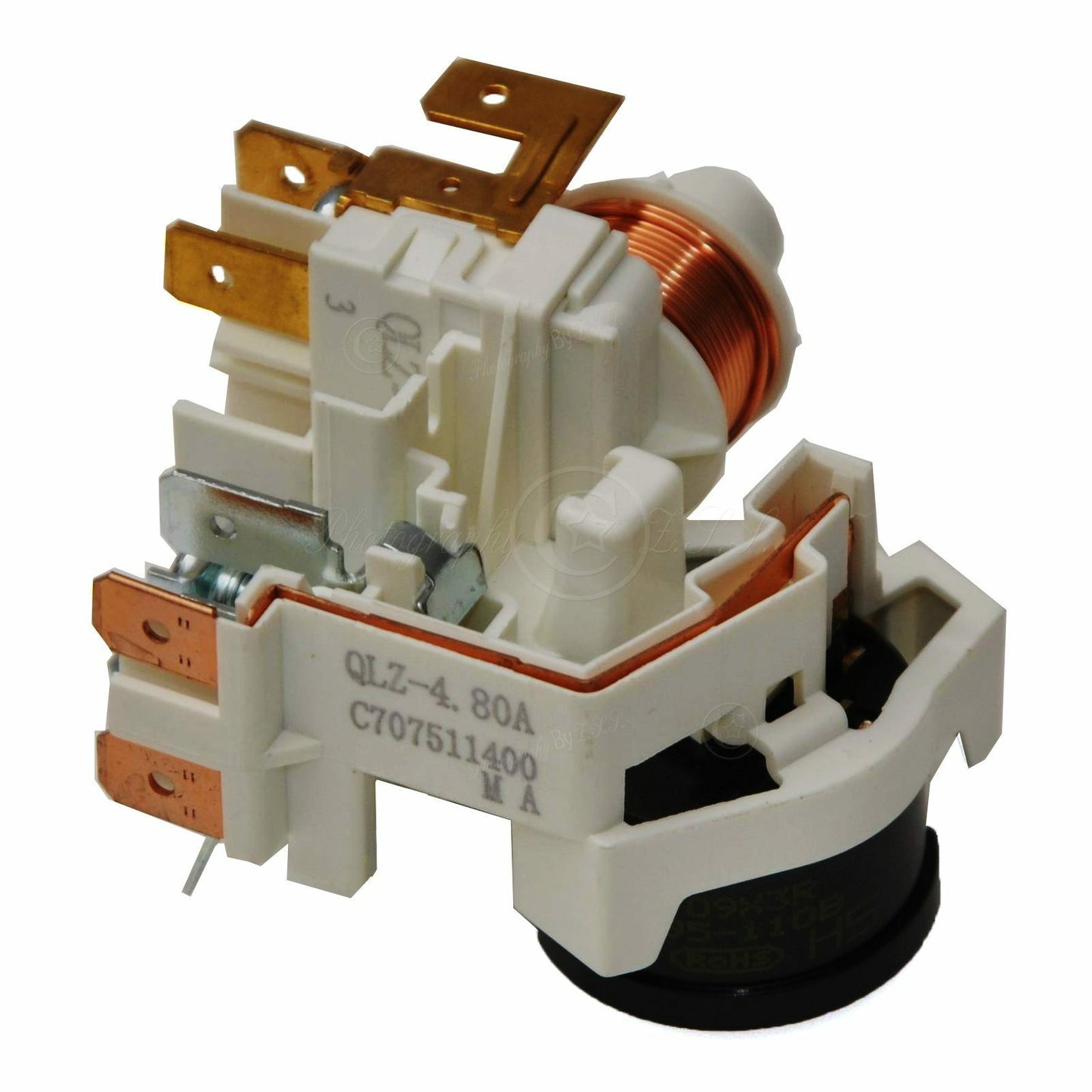 QLZ-6.40A QLZ-4.80A Refrigerator Start Relay + OL Protector For Danfoss Embraco