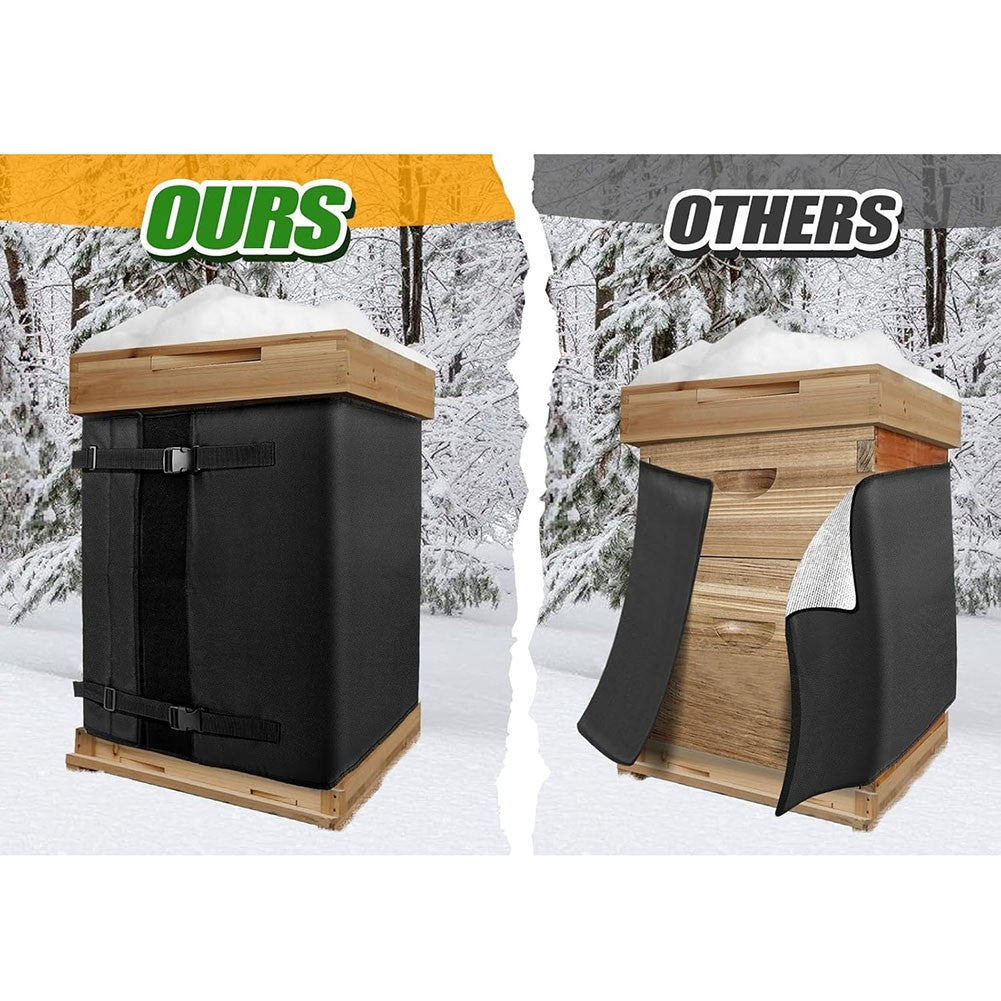 Water Resistant Wrap for Bee Hives Adjustable for 8 and 10 Frame Sizes