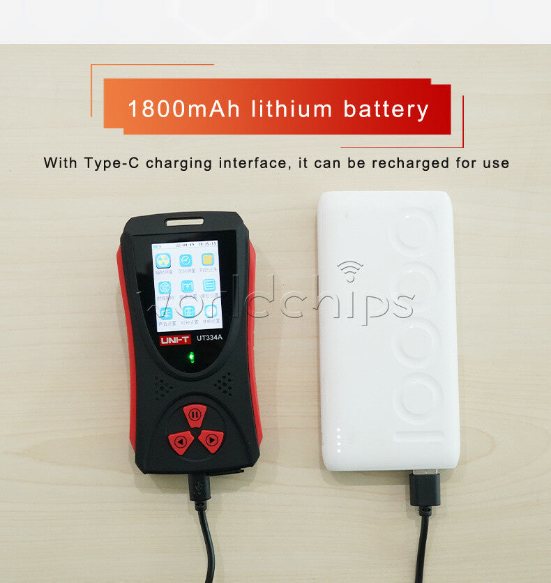 UNI-T UT334A Geiger Counter Electromagnetic Radiation Detector Xβγ-ray Detection