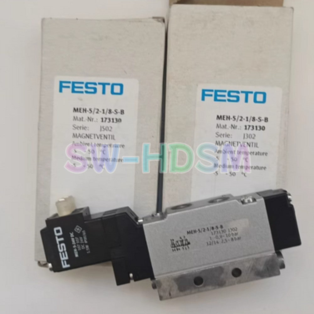 1PCS  for Festo MEH-5/2-1/8-S-B 173130 Solenoid Valve Freight Free