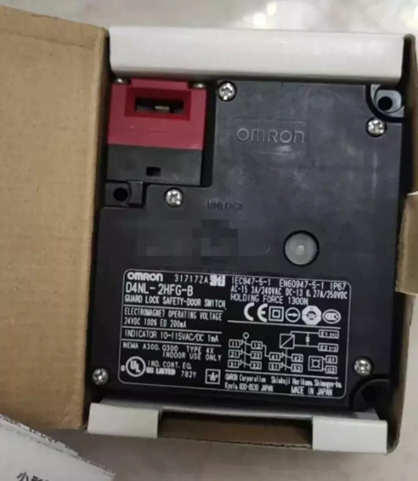 1PCS For Omron D4NL-2HFG-B D4NL2HFGB Safety Door Switch