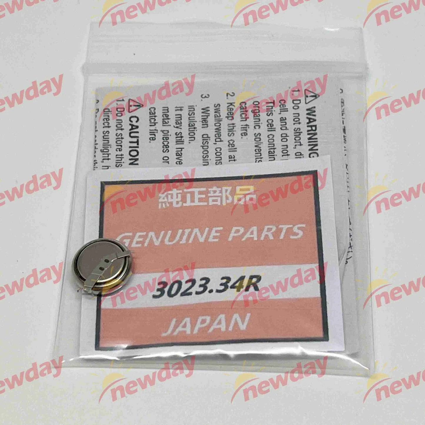 1x Seiko capacitor Solar Watch Battery 3023 34R for VR42 and VR43 TS-920E