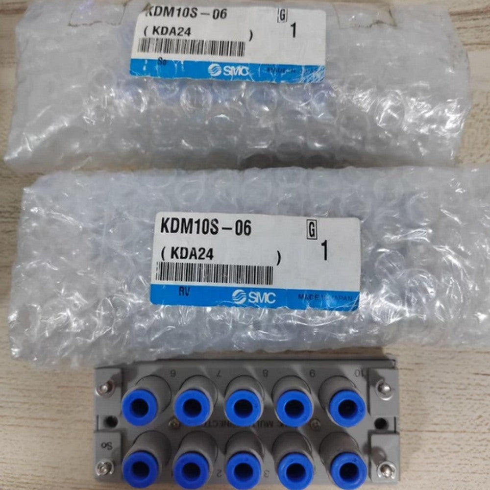 1PCS  for SMC KDM10S-06 Multi-tube Connector Freight Free