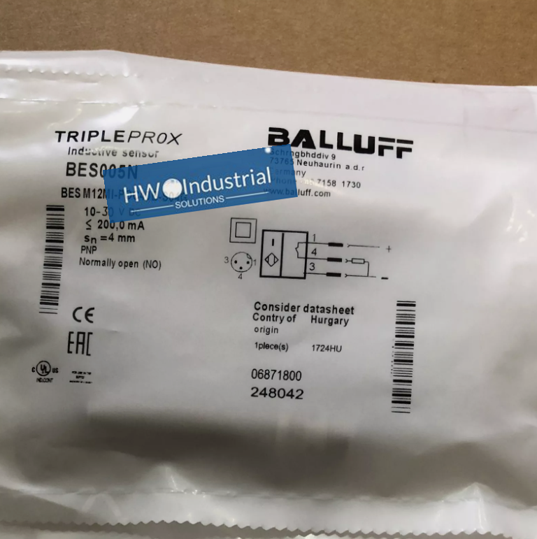 1PC Inductive Proximity Switch BES005N BES M12MI-POC40B-S04G Sensor