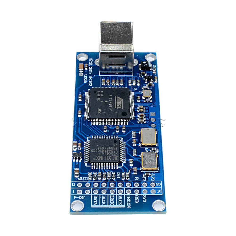 DU1 USB to IIS card base on Amanero usb iis card support dsd512,32b 384K Board