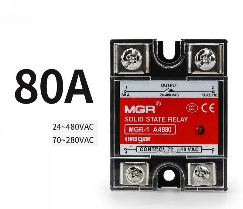 MGR Solid State Relay MGR-1 A4860 A4880 A48100 A48120 A48150 150A  One/piece