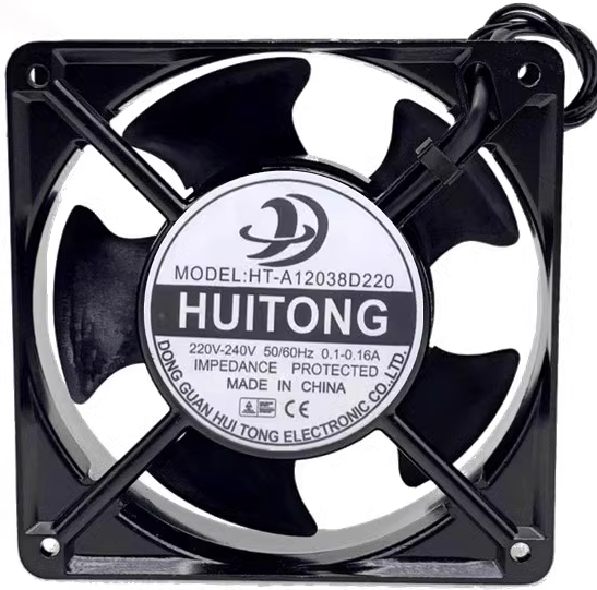 1pcs HUI TONG HT-A12038D220 220-240V 0.1-0.16A high temperature resistant fan