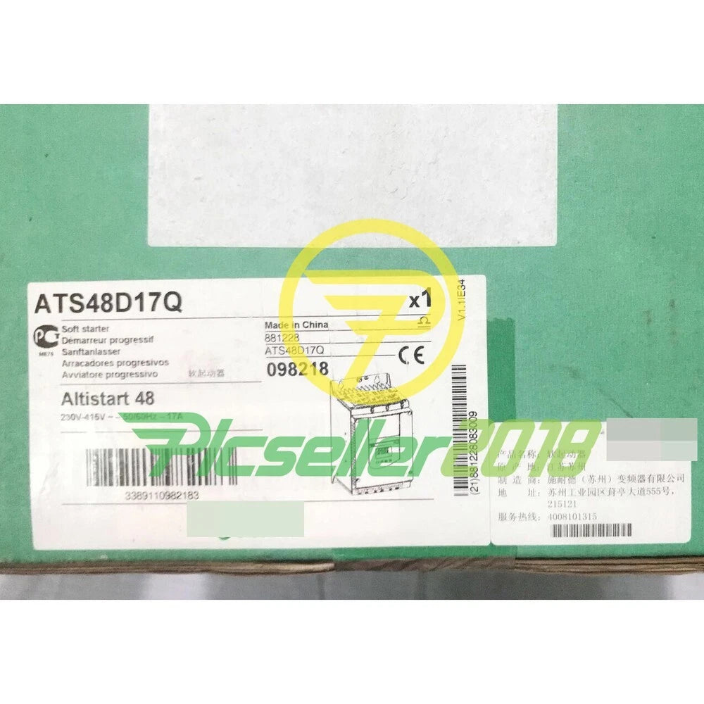 Schneider ATS48D17Q Solf Starter in box Fast Ship
