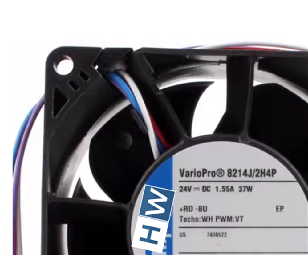 1/piece 8214J/2H4P 8038 24V 1.55A 37W  80*38mm 8CMAxial Flow Cooling Fan