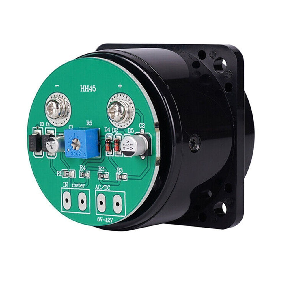 45mm LED Backlit VU Meter Accurate Volume Measurement Tool for DIY Mixer Setup