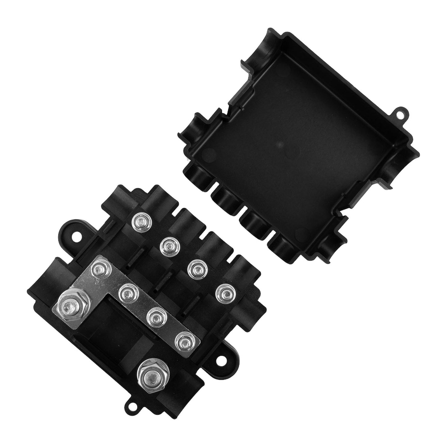 5 Way Heavy Duty Fuse Block Compatible with For Mega and For Midi Fuses