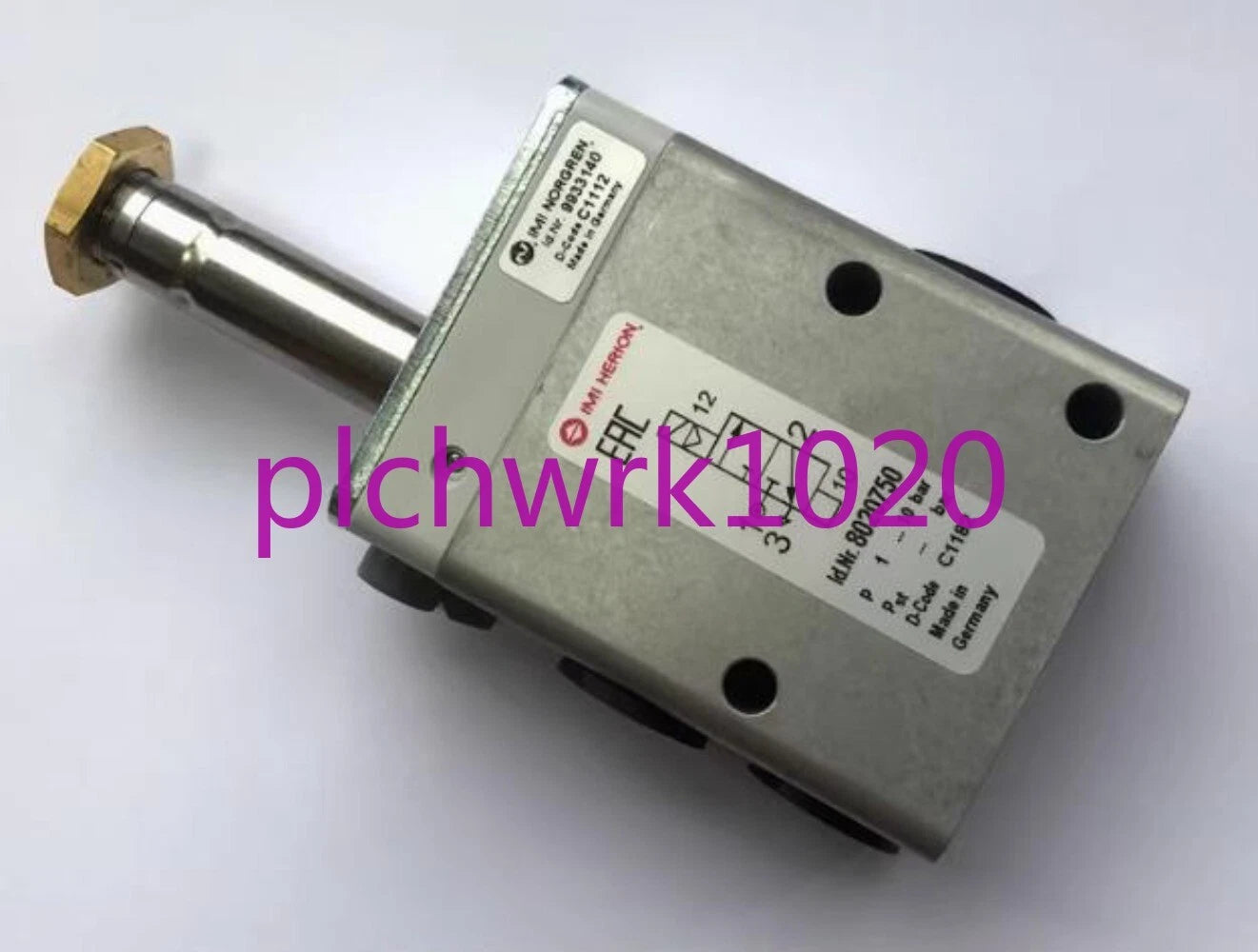 1 PCS  IMI HERION solenoid valve 8020750 #P