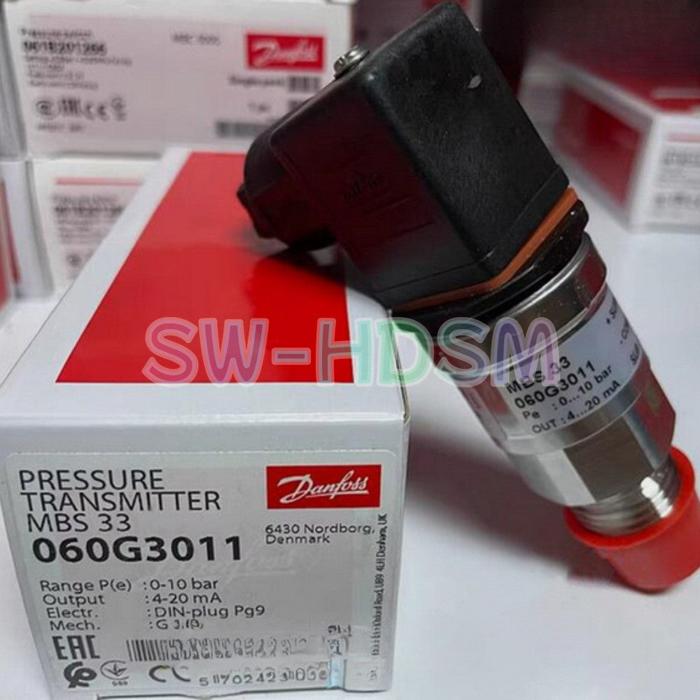 1PCS  for Danfoss Pressure Transmitter MBS33 060G3011 Freight Free