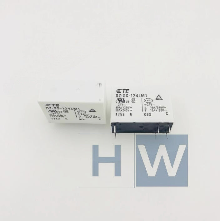 10Pcs  TE Relay OZ-SS-124LM1 One Set of Normally Open 6-pin 16A240VA
