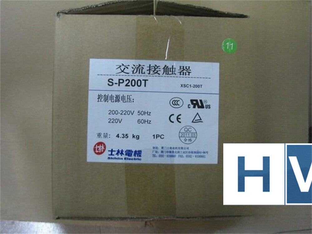 1/piece  Shihlin SP Series AC Contactor S-P200T Coil Voltage AC220V