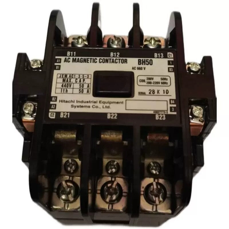1/piece  HITACHI AC Contactor BH50 BH-50 AC220V Surge Suppressor 3NC