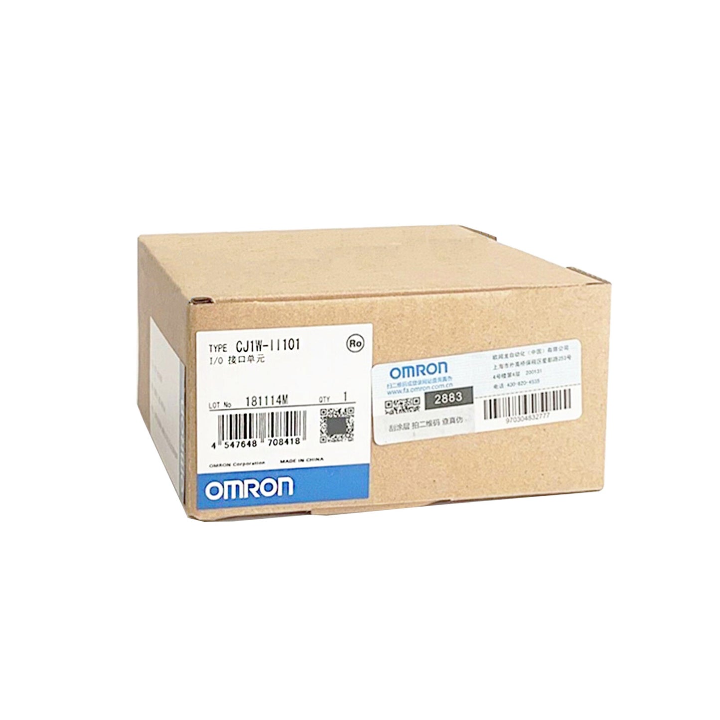 1PCS OMRON Controls Module CJ1W-II101 PLC Unit in box