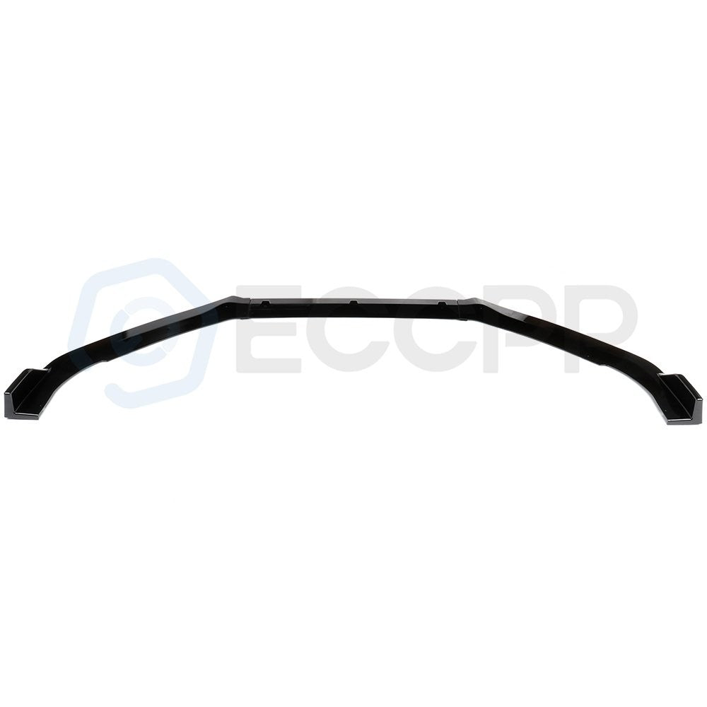 For Honda Accord 2018 2019 Glossy Black 3PCS Front Bumper Cover Trim Spoiler Lip