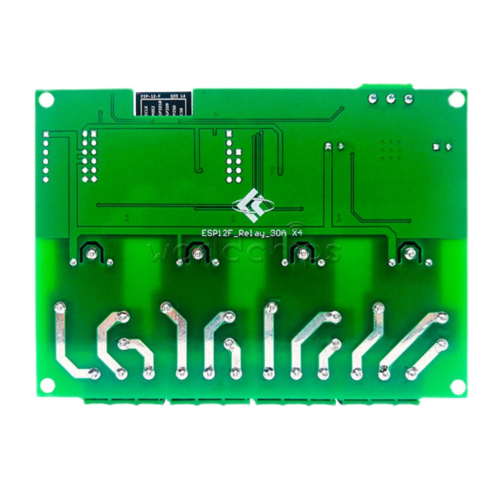 ESP-12F Power Supply Development Board DC7-28V 5V ESP8266 4CH 30A Relay Module