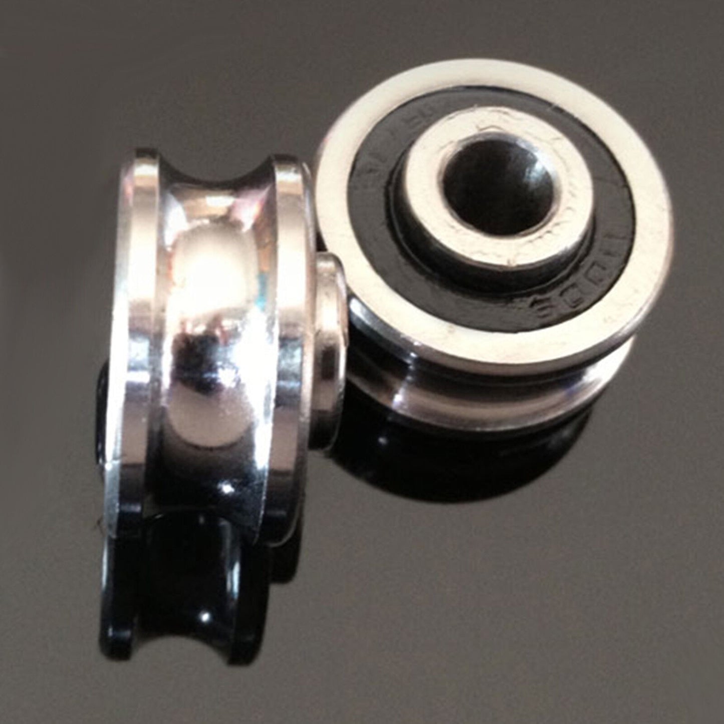 10pcs  SG25 U Groove 8*30*14mm Sealed Ball Track Guide Bearing Textile