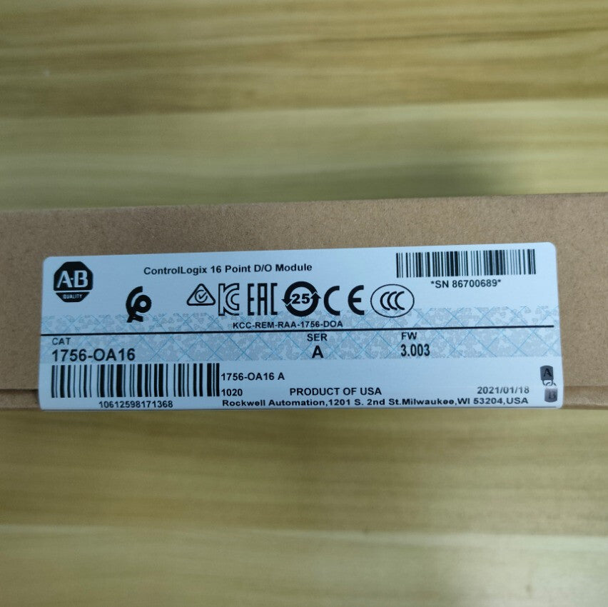 1756-OA16 SER A ControlLogix 16 Point D/O Module 1756OA16  Factory Sealed