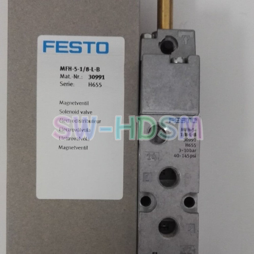 1PCS  for FESTO Solenoid Valve MFH-5-1/8-L-B 30991 Freight Free
