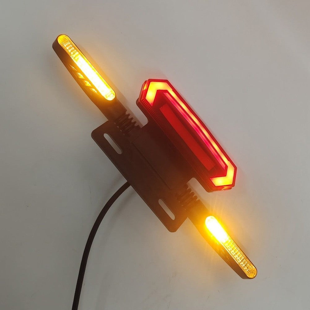 Electric Bicycle Tail Light with Reliable ABS Material for 12V Systems