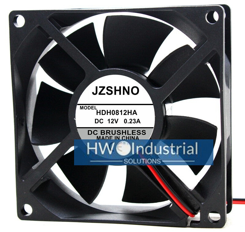 JZSHNO HDH0812HA DC12V 0.23A 8CM Power Cabinet Cooling Fan