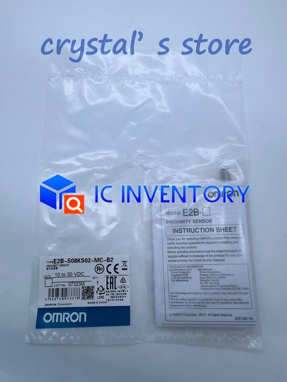 1PCS   OMRON E2B-S08KS02-MC-B2 E2BS08KS02MCB2 Fast Ship #P