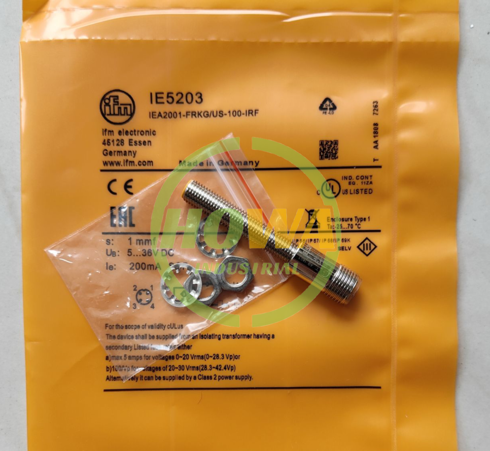 FOR IFM IE5203 IEA2001-FROG/US-100-IRF Proximity Switch 5-36VDC 200mA