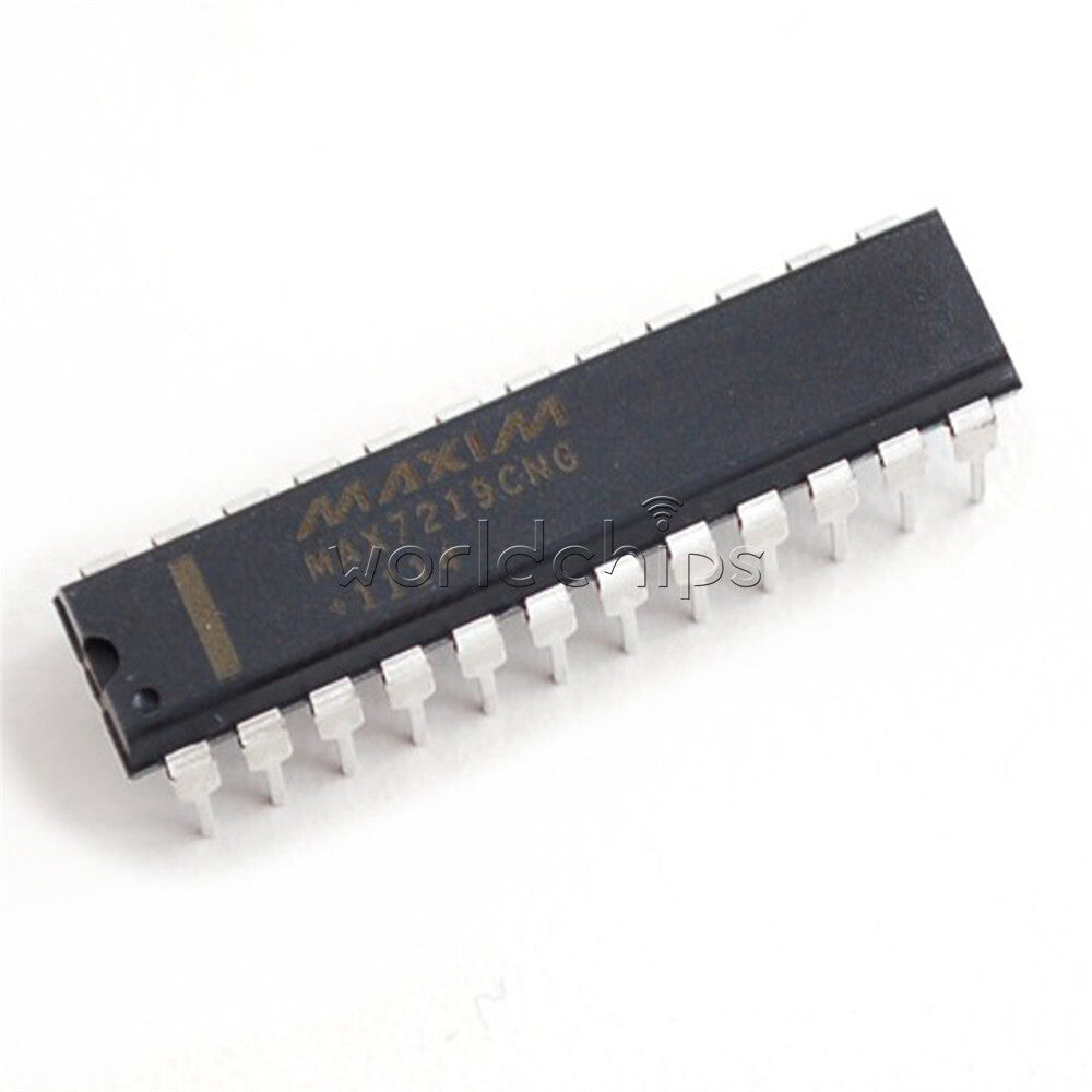 5PCS MAX7219 MAX7219CNG Maxim LED Display Driver IC 8-Digit 8-Bit PDIP-24