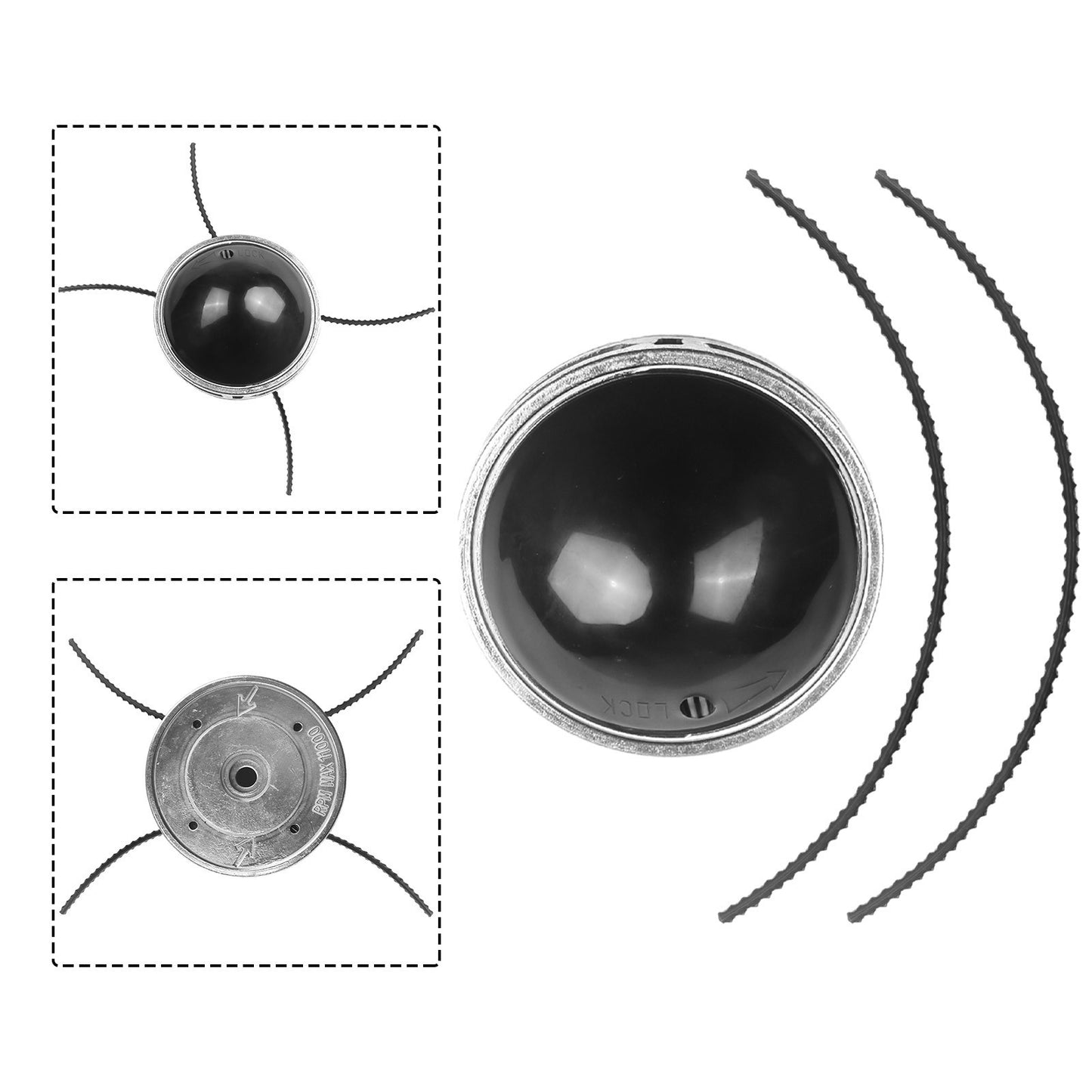 for VERSATILE Metal Trimmer Head Suitable for 25cc Machines and Line Gauges
