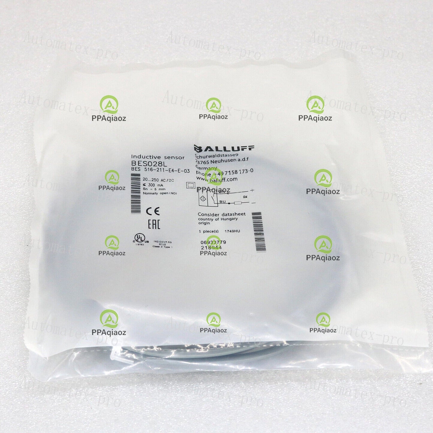 1Pcs  BALLUFF BES 516-211-E4-E-03 (BES028L）sensor Fast delivery