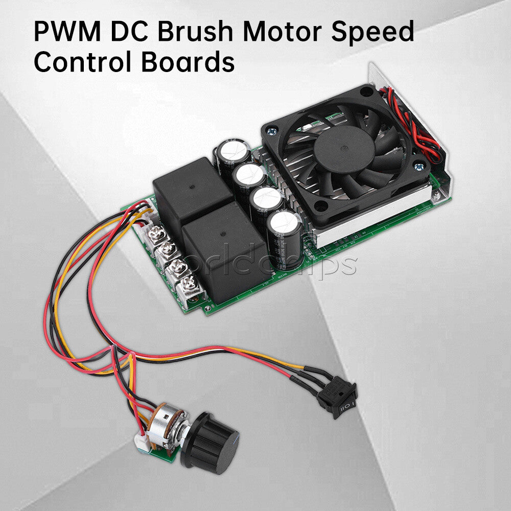 DC10-50V 100A 3000W PWM DC Brush Motor Speed Controller Programmable PLC Control
