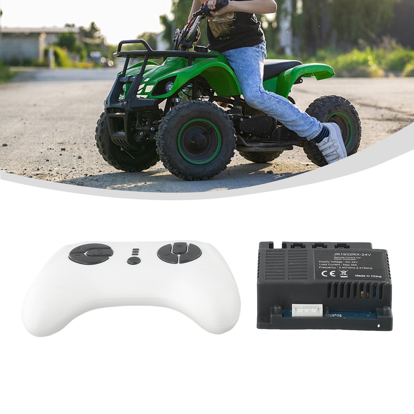 Reliable JR1932RX24V Receiver for Children's Electric Vehicles Remote Control