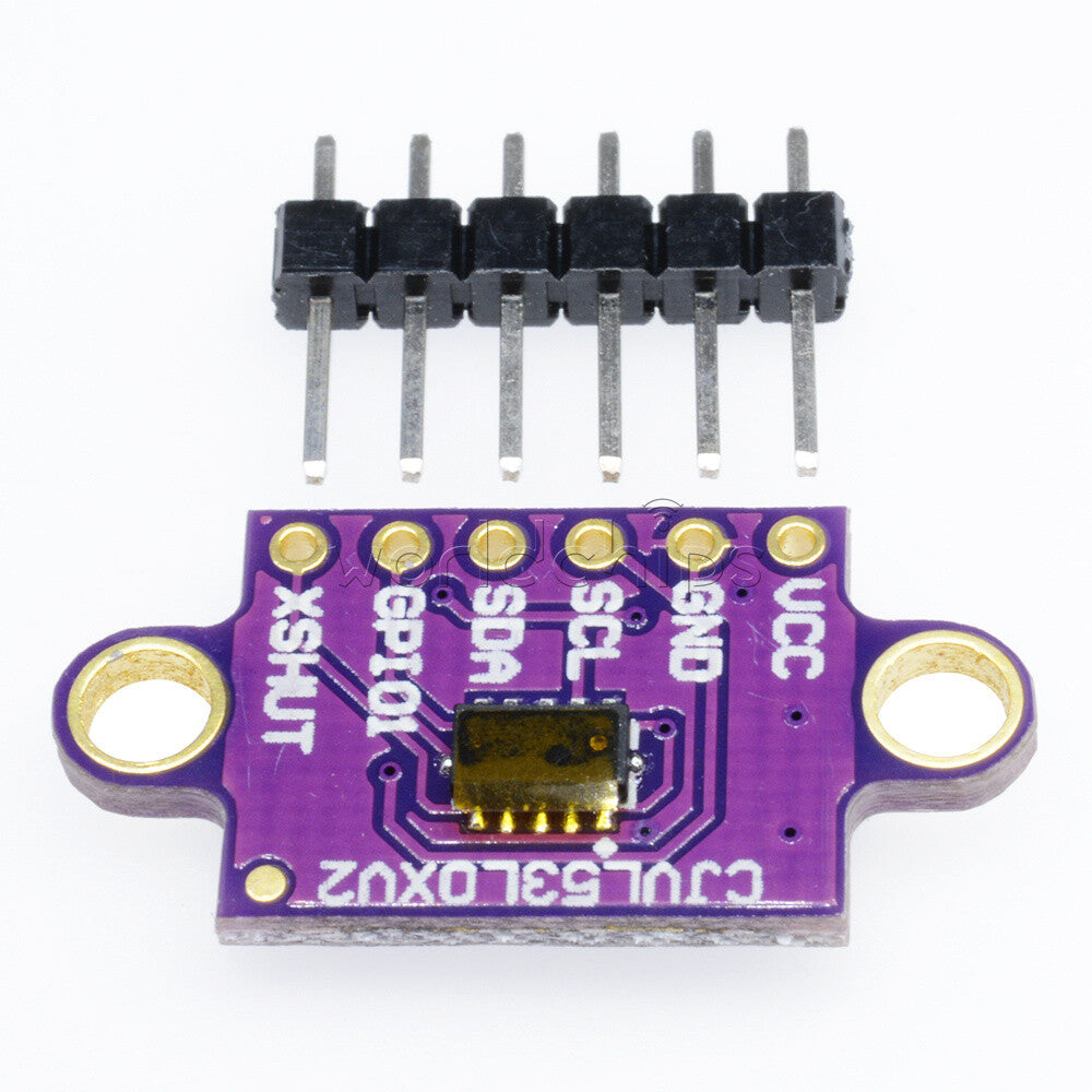 10PCS GY-VL53L0XV2 VL53L0X Time-of-Flight Distance Sensor Breakout Module