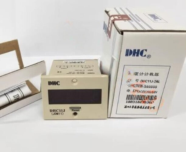 1pc  DHC DHC11J-2AL Cumulative Counter DC100-240V AC Voltage Input Signal