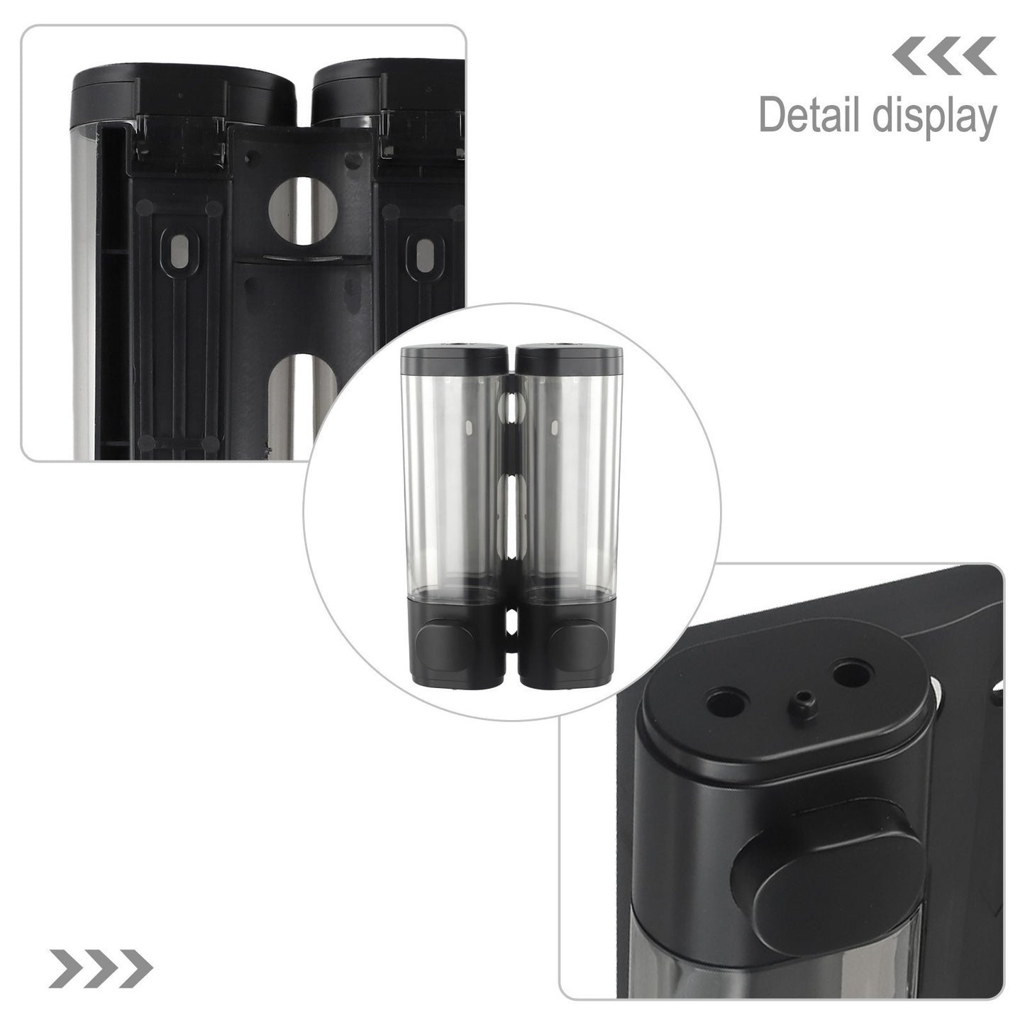 Convenient Wall Mounted Soap Dispenser for Homes Schools and Hospitals