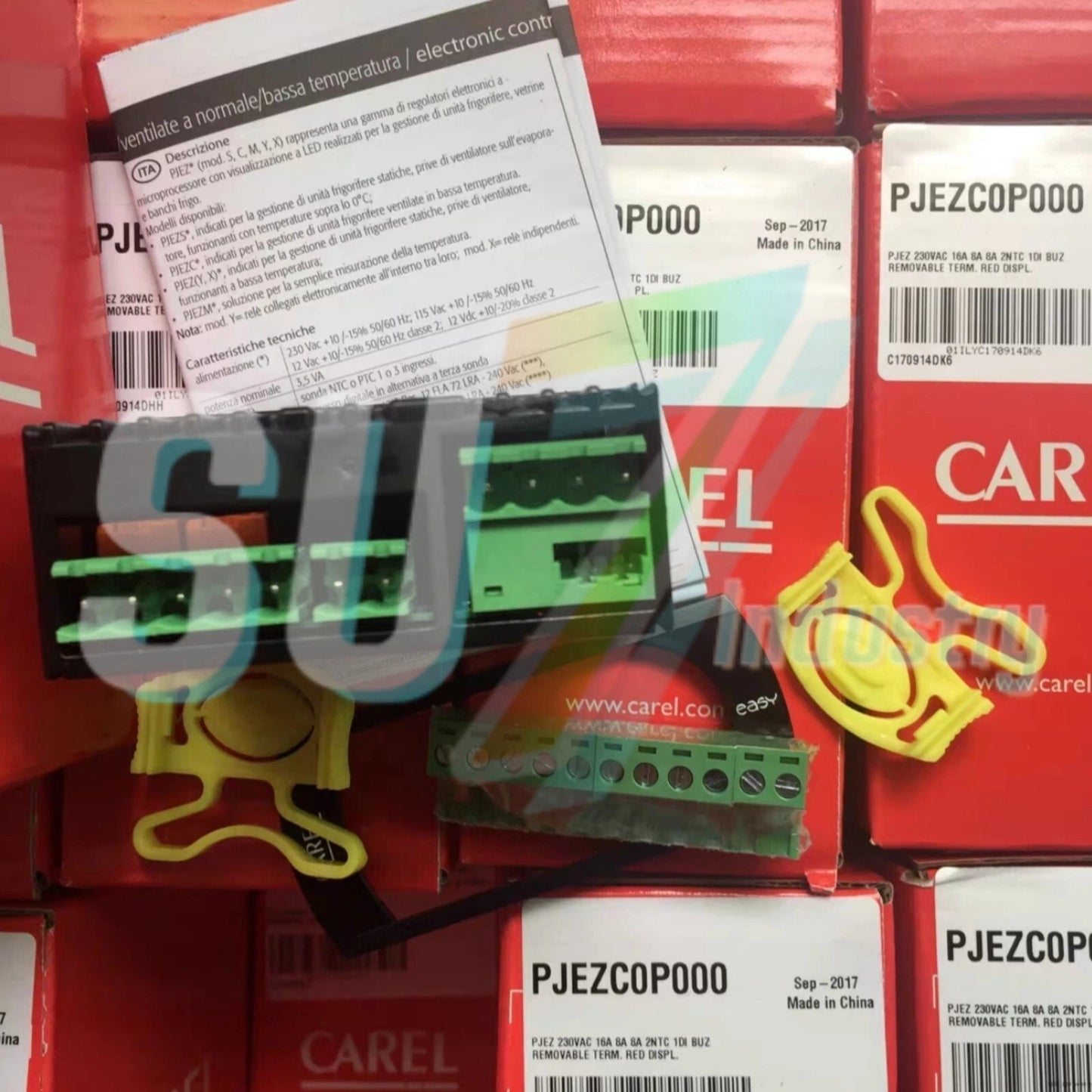 CAREL PJEZC0P000 Temperature controller# 1pcs    In Box